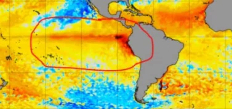 El Niño climate 2026