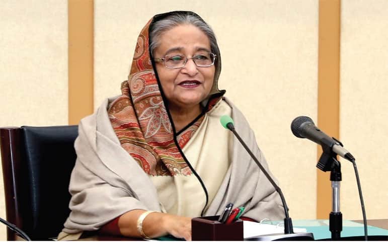একনেকের সভায় চিলমারীবাসীর জন্য গান গাইলেন প্রধানমন্ত্রী