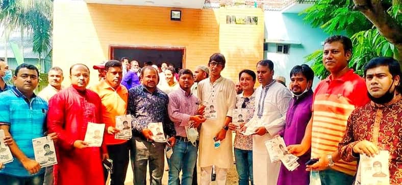 চাঁদপুর পৌরসভা নির্বাচন: নৌকার প্রার্থীর পক্ষে প্রচারণায় ছাত্রলীগের সাবেক নেতাকর্মীরা