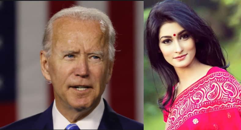 জো বাইডেন জয় নিয়ে যা লিখলেন সাকিবপত্নী শিশির