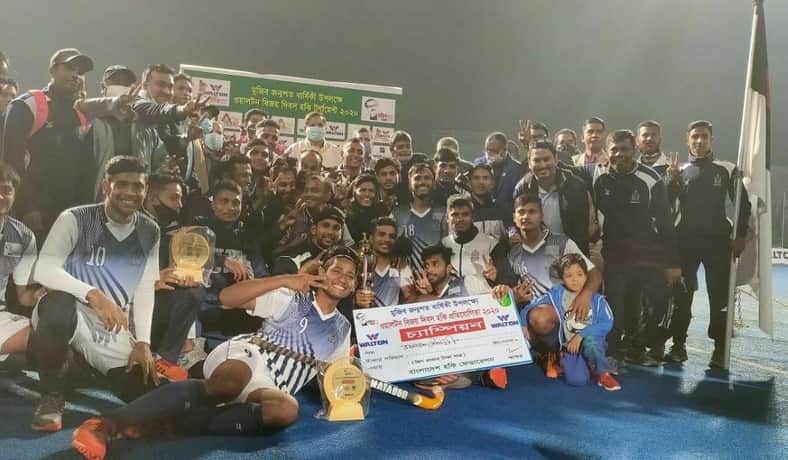 বঙ্গবন্ধু মহান বিজয় দিবস হকি প্রতিযোগিতায় নৌবাহিনী চ্যাম্পিয়ন