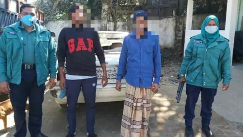 প্রাইভেটকারে গরু নিয়ে পালানোর সময় আটক ২