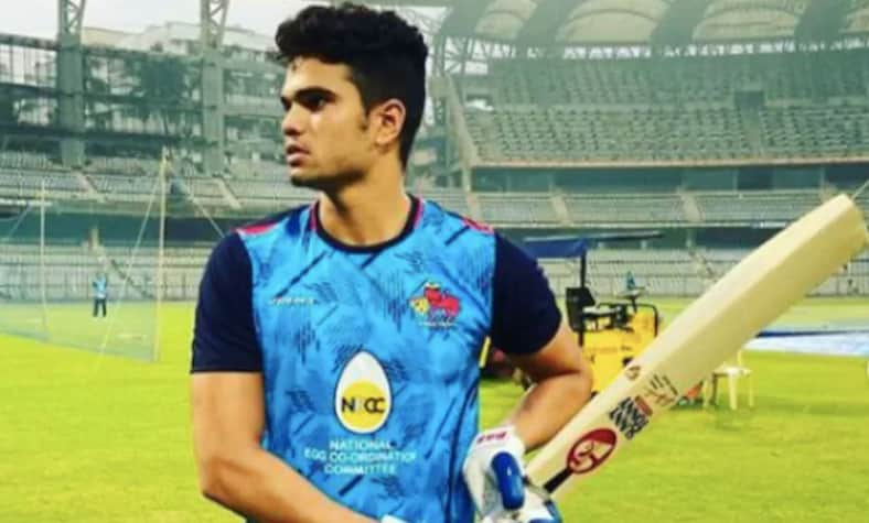 ৬ বলে ৫ ছক্কা মারলেন শচীনপুত্র অর্জুন