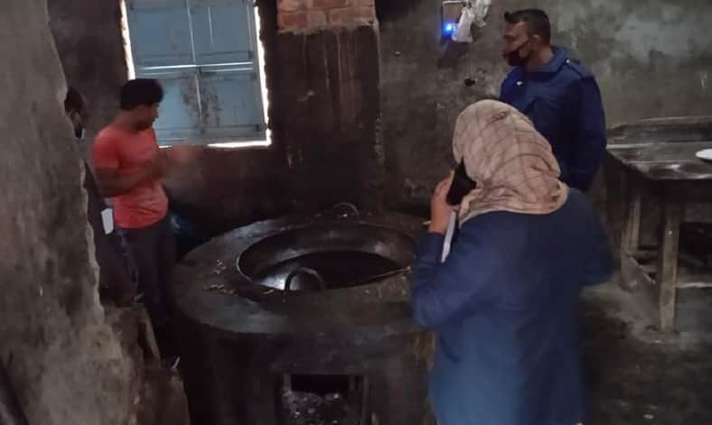 নীলফামারীর কিশোরগঞ্জে ২ বেকারিকে জরিমানা
