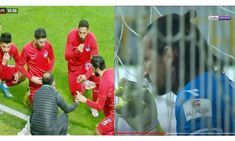 রোজা রেখে ফুটবল, খেলার মাঝপথে ইফতার করলেন তুরস্কের খেলোয়াড়রা (ভিডিও)