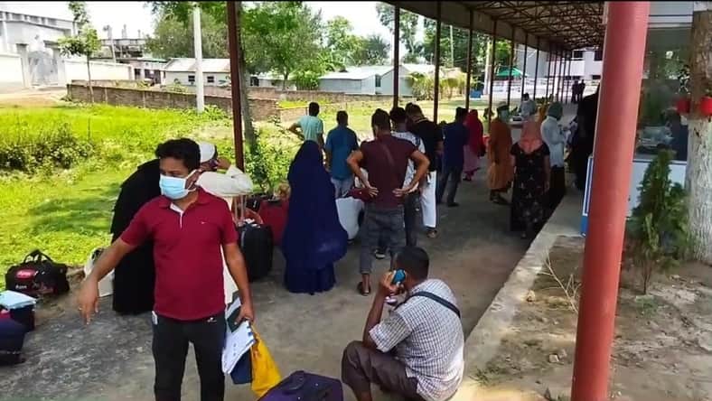 দেশে ফিরলেন ভারতে আটকে পড়া আরও ১৩৩ বাংলাদেশি