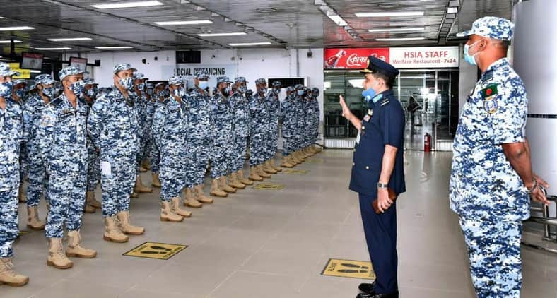 শান্তিরক্ষায় মধ্য আফ্রিকান রিপাবলিকে গেল বিমান বাহিনীর ১২৫ সদস্য