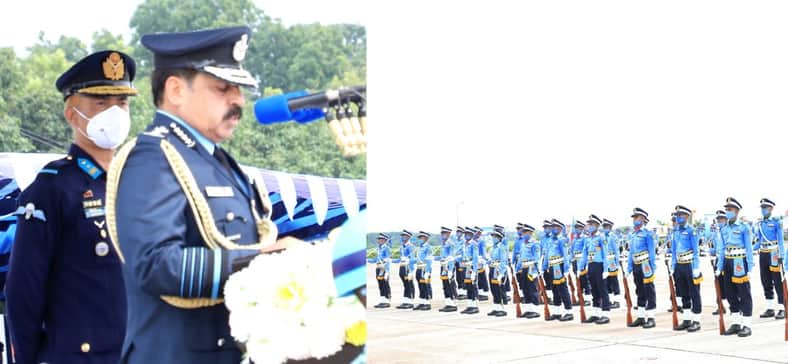 বাংলাদেশ বিমান বাহিনীর ভূয়সী প্রশংসা করলেন ভারতীয় বিমান বাহিনী প্রধান