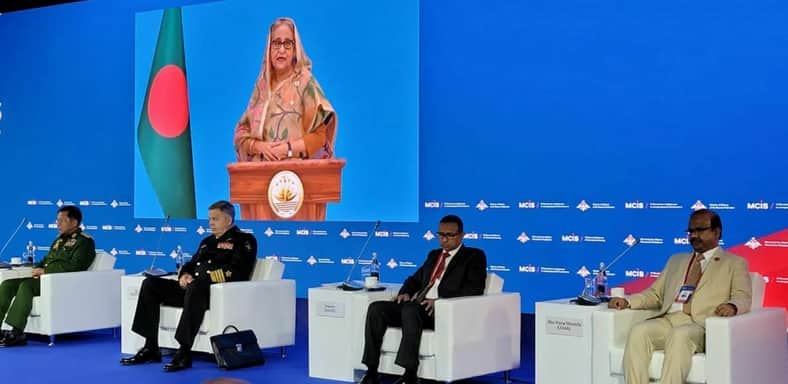 প্রতিরক্ষা মন্ত্রণালয়ের সিনিয়র সচিবের `মস্কো সম্মেলন-২০২১’-এ যোগদান