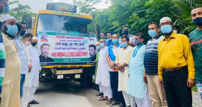 বাগেরহাটে ১৫ হাজার পরিবারকে খাদ্য সহায়তা দিল এমপি শেখ তন্ময়