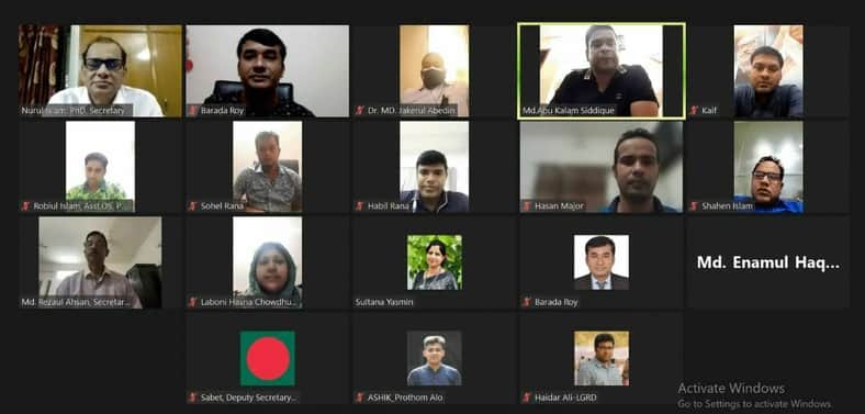জাতীয় শোক দিবস উপলক্ষে রংপুর বিভাগ সমিতি, ঢাকা’র আলোচনা সভা