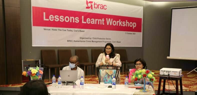 রোহিঙ্গা ও হোস্ট কমিউনিটিতে শিশু সুরক্ষায় ব্র্যাকের ব্যাতিক্রমী উদ্যোগ