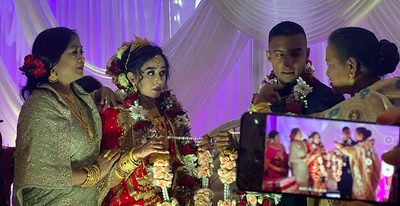জার্মানিতে ফুটবলার জামাল ভূঁইয়ার বিবাহোত্তর সংবর্ধনা
