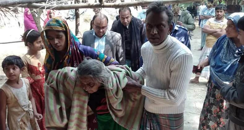 গোয়াল ঘর থেকে নিজগৃহে ঠাঁই পেলেন ৯২ বছরের সেই বৃদ্ধা বৃদ্ধা