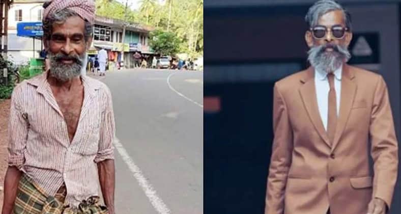 ৬০ বছরের দিনমজুর রাতারাতি মডেল হলেন দিনমজুর মডেল