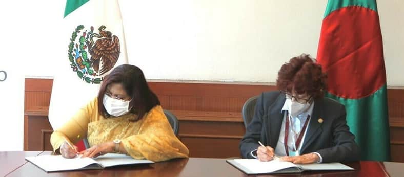 দ্বিপাক্ষিক সম্পর্ক জোরদারে বাংলাদেশ-মেক্সিকোর সমঝোতা স্মারক সই