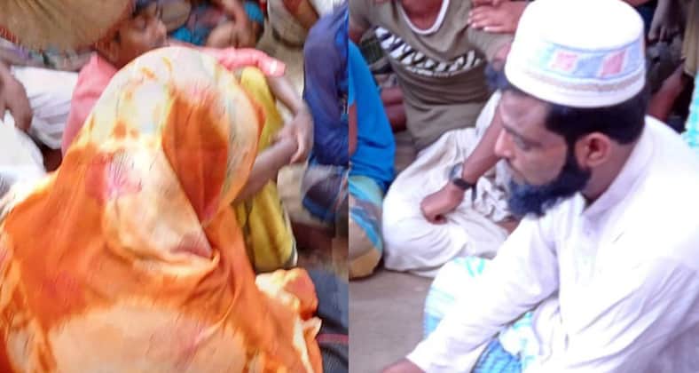 শ্রমিকের স্ত্রীর সাথে আপত্তিকর অবস্থায় ধরা বৃদ্ধা বৃদ্ধা