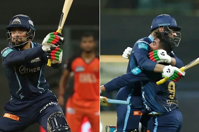 শেষ ৪ বলে ৩ ছয়ে গুজরাটকে জিতিয়ে মাঠ ছাড়লেন রশিদ খান