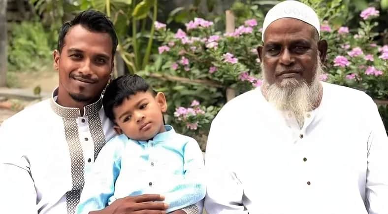রুবেল হোসেনের বাবা