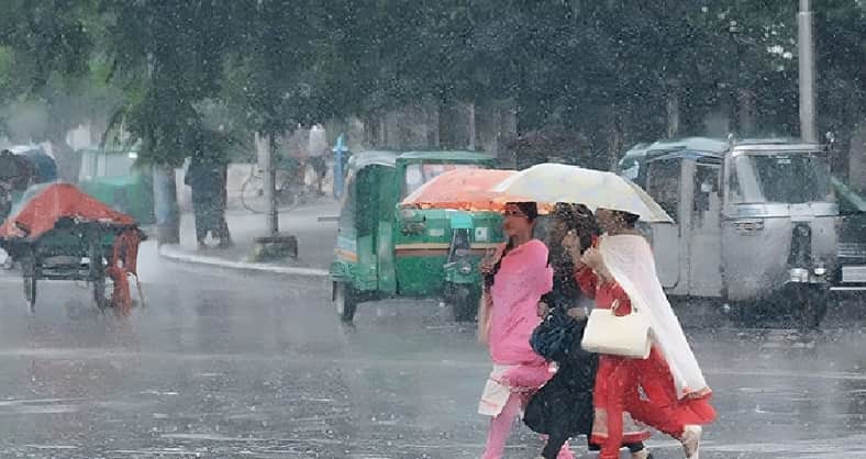 সপ্তাহজুড়ে বৃষ্টির পূর্বাভাস