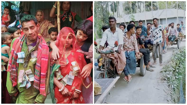 এলাকাবাসীর আনন্দ র্যালি