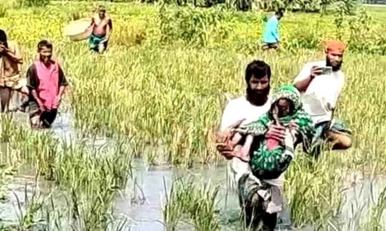 নির্জন বিলে অসুস্থ মাকে ফেলে গেল সন্তান, ৩দিন পর আধমরা অবস্থায় উদ্ধার