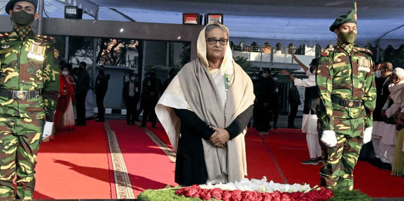 প্রধানমন্ত্রীর শ্রদ্ধা