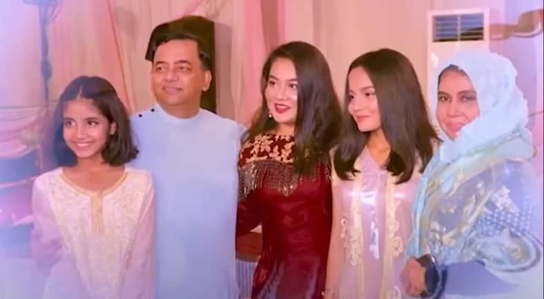 বেনজীর আহমেদের স্ত্রী ও দুই মেয়ে