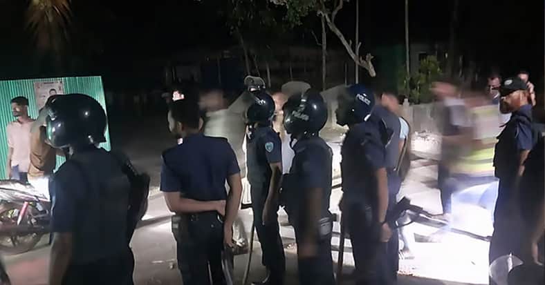 সংঘর্ষের ঘটনা