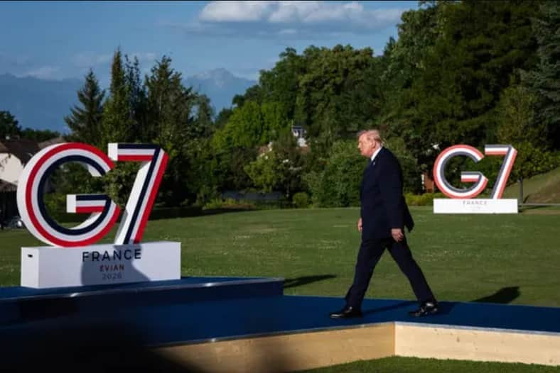 G7 Evian summit 2026 results
