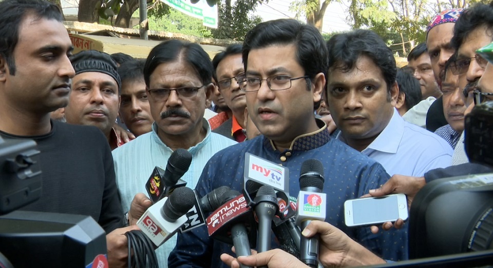 বিপুল ভোটে বিজয়ী হবো: ব্যারিস্টার তাপস