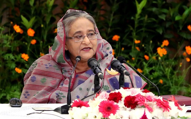 জিয়া-খালেদা-এরশাদ একজনও বাংলাদেশের মাটির সন্তান না: শেখ হাসিনা