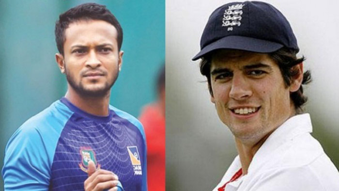 সাকিবের জায়গায় অ্যালিস্টার কুক