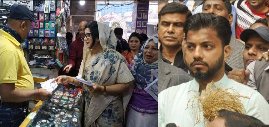 ভোট চেয়ে প্রচারে নামলেন ইশরাকের মা