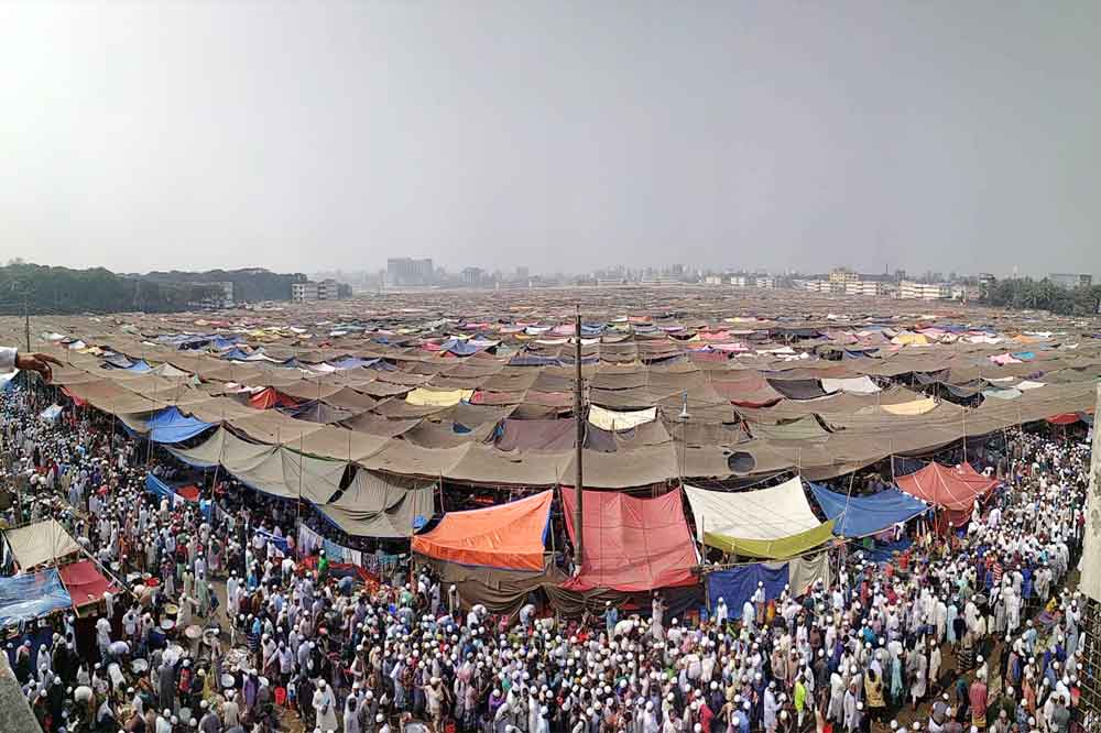 আম বয়ানের মধ্য দিয়ে তুরাগ তীরে দুইদিনের জোড় ইজতেমা শুরু