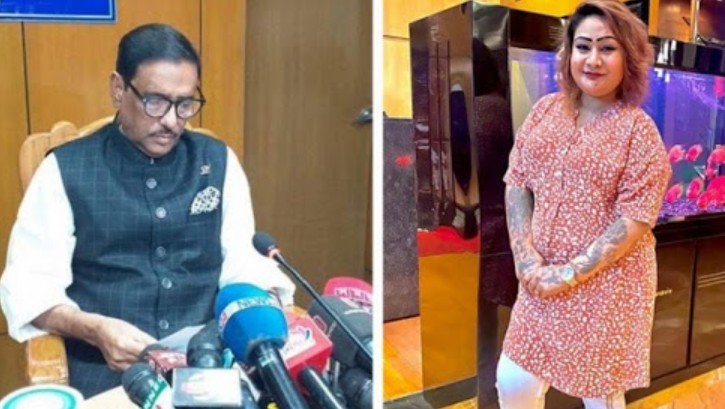 পাপিয়া গ্রেফতার নিয়ে চমকপ্রদ তথ্য জানালেন ওবায়দুল কাদের