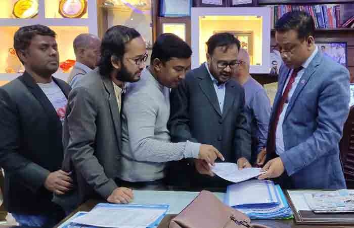 সেন্টমার্টিন দ্বীপ রক্ষায় প্রধানমন্ত্রী বরাবর স্মারকলিপি প্রদান