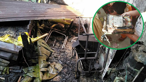 আগুনে সব পুড়ে গেলেও অক্ষত রইলো কোরআন শরীফ