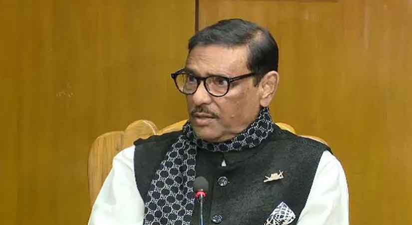 প্রধানমন্ত্রীর নির্দেশে পাপিয়া গ্রেফতার : ওবায়দুল কাদের