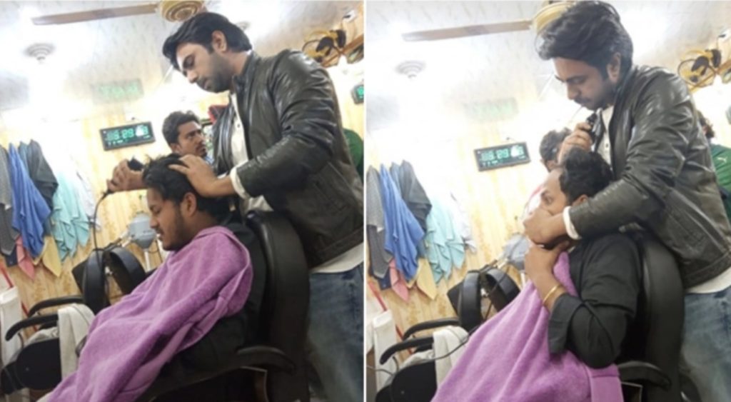 ইভটিজিং করায় যুবকের মাথা ন্যাড়া করে দিলেন অপূর্ব