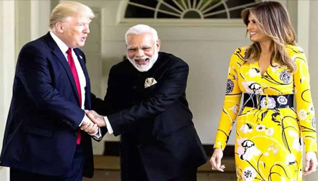 নৈশভোজে যা যা খাচ্ছেন ট্রাম্প-মেলানিয়া