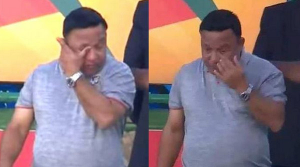 মাঠে কাঁদলেন সুজন