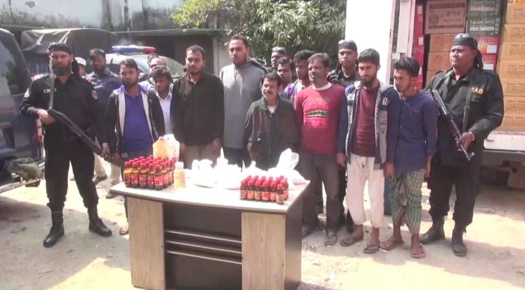 মশার কয়েল কারাখানার আড়ালে চলছে যৌন উত্তেজক সিরাপ উৎপাদন!