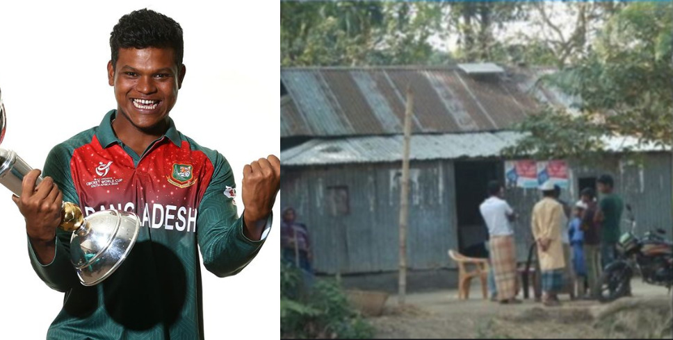 দারিদ্র্যতা বাধা হতে পারেনি বিশ্বকাপ বিজয়ী ক্রিকেটার রকিবুলের