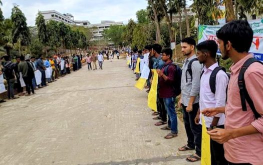 শিক্ষার্থীদের সাথে শিক্ষকদের ইঁদুর-বিড়াল খেলা উচিত না : কুবি ছাত্রলীগ সভাপতি