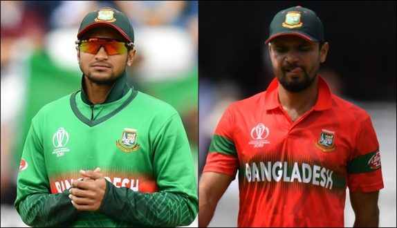 বিসিবির কেন্দ্রীয় চুক্তি থেকে নাম কাটা পড়লো মাশরাফি-সাকিবসহ ৭ ক্রিকেটার