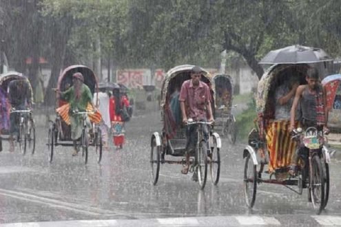 ৭ মার্চ পর্যন্ত দেশের অধিকাংশ স্থানে বৃষ্টির পূর্বাভাস