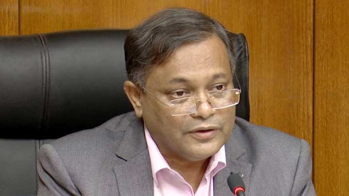 ত্রাণের জন্য ভাড়া করা লোক দিয়ে বিক্ষোভ করানো হয়েছে: তথ্যমন্ত্রী