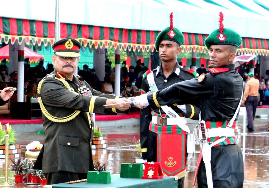 বাংলাদেশ মিলিটারি একাডেমিতে রাষ্ট্রপতি কুচকাওয়াজ অনুষ্ঠিত