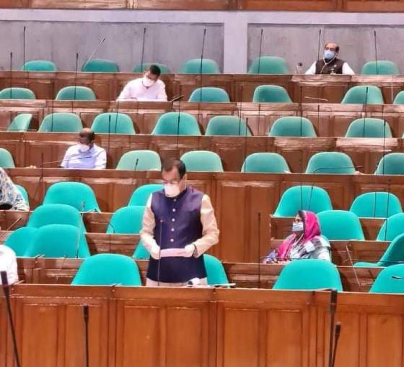 সংসদে স্বাস্থ্যমন্ত্রীর অপসারণ চাইলেন বিএনপি এমপি হারুন